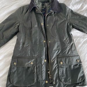 Barbour womens jacket olive